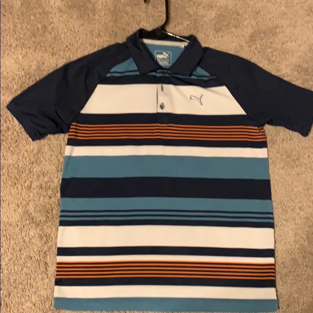 Boys PUMA Golf performance polo shirt L